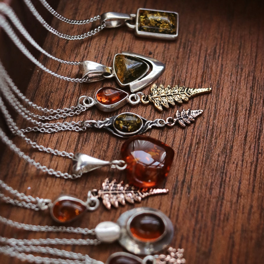 Vintage Reworked | Amber Necklaces