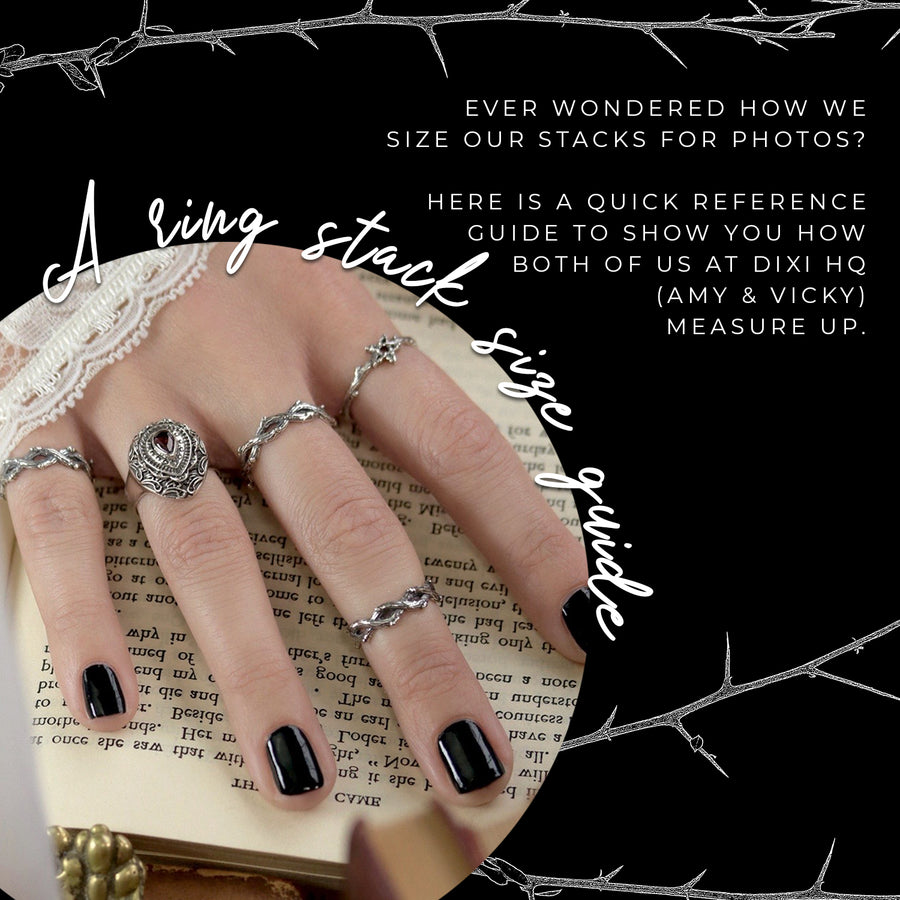 Silvestre Single Wishbone Gothic Thorn Branch Ring