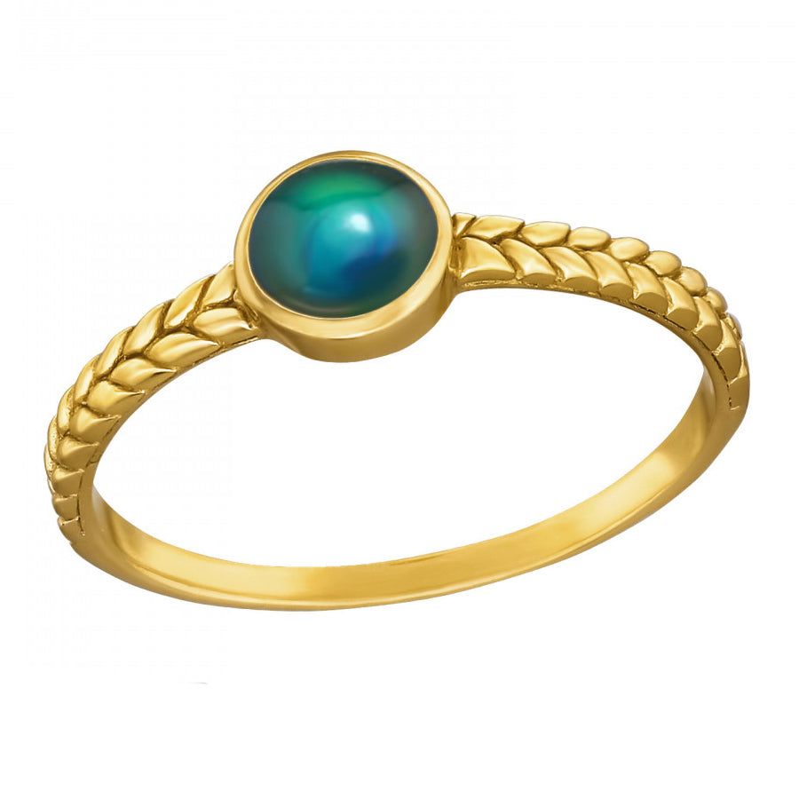 PRE-ORDER | Mystic One Mood Stone Gold Ring