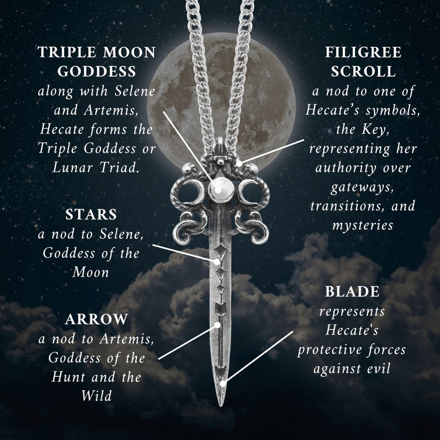 Hecate’s Sword Necklace