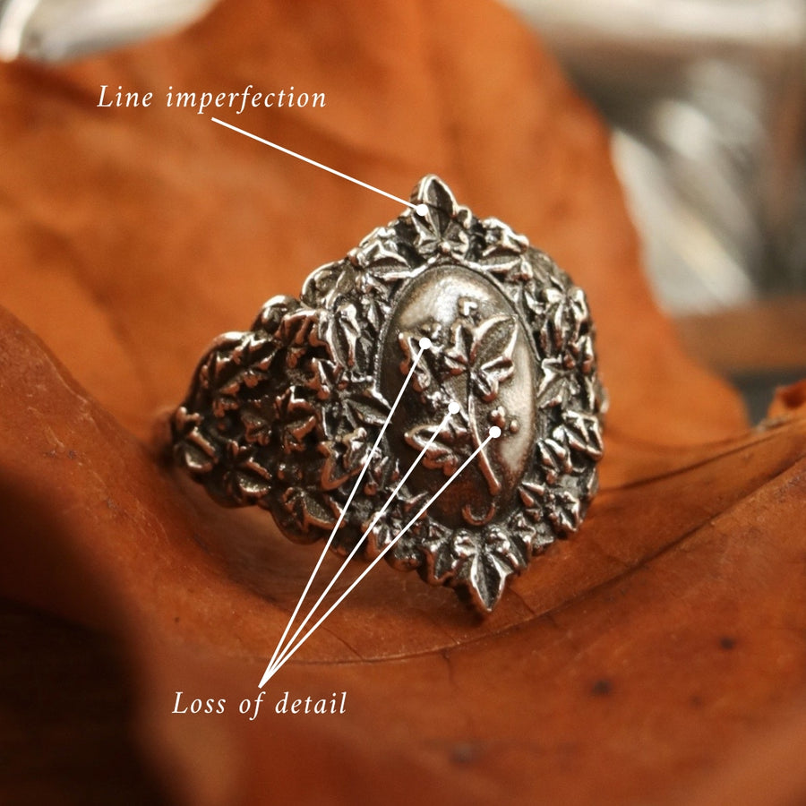 Ivy Shield Ring