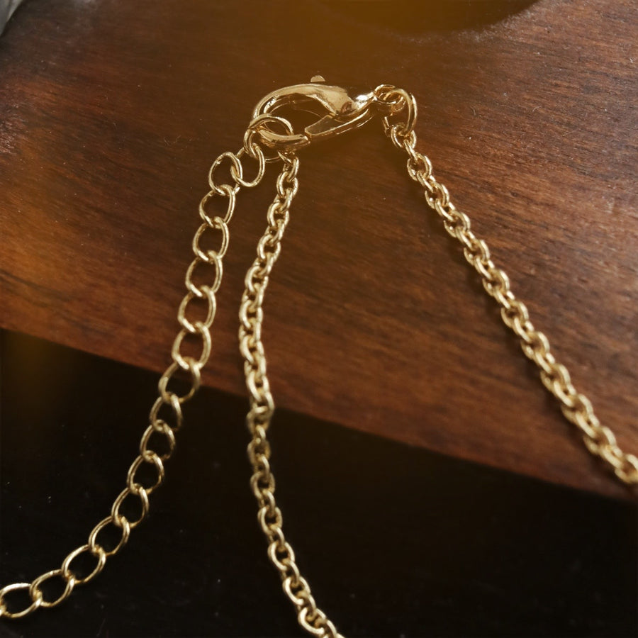 Plain Gold Chain Necklace