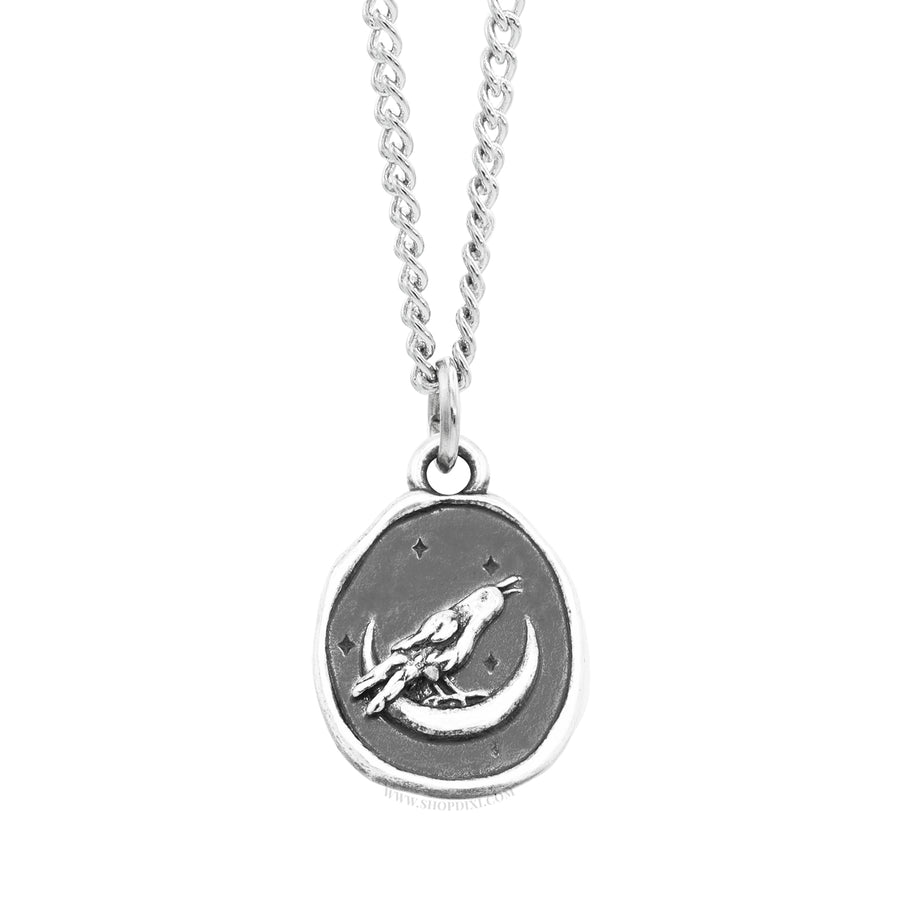 Corvus Wax Seal Necklace