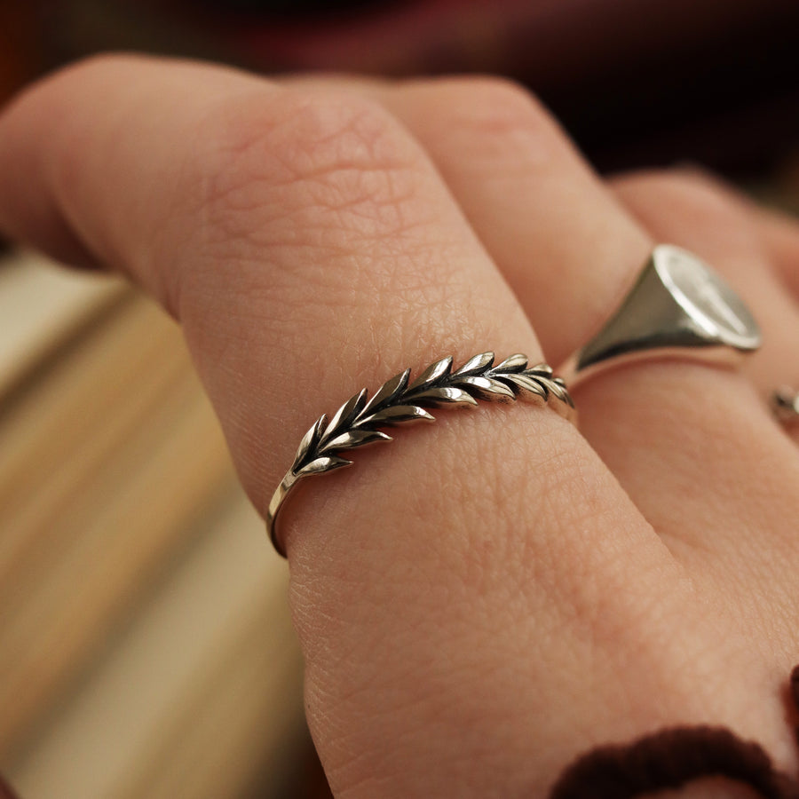 Olive Leaf Ring