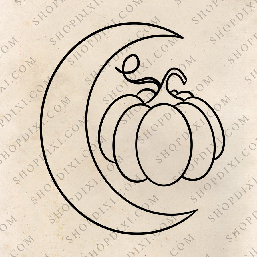 Pumpkin Cradle | Tattoo Design Download