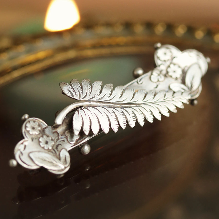 Antique | Flora Fern Brooch