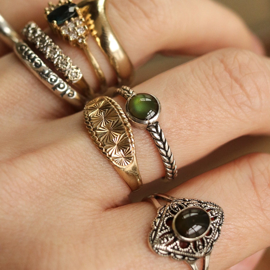 Mystic One Mood Stone Ring