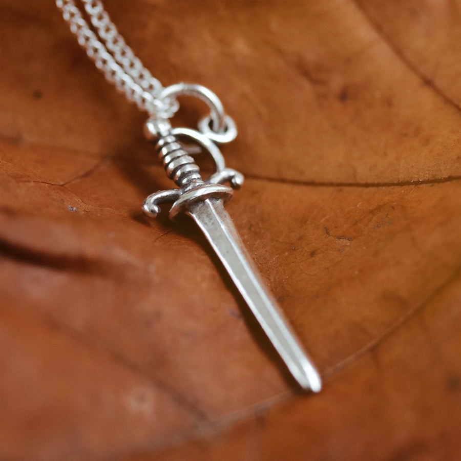 Genevieve Sword Necklace