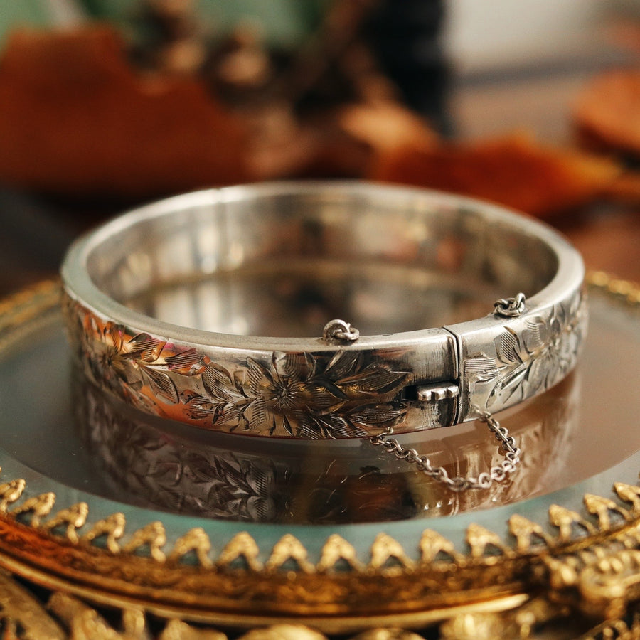 Vintage | Kismet Sterling Silver Cuff Bracelet