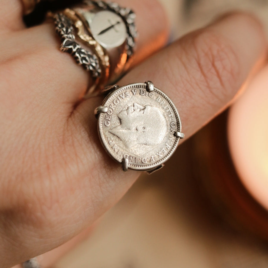 Vintage | George V Coin Ring