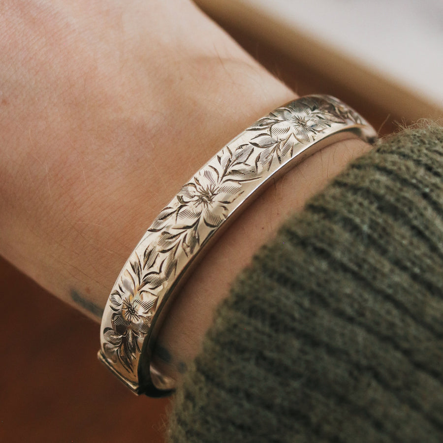 Vintage | Kismet Sterling Silver Cuff Bracelet